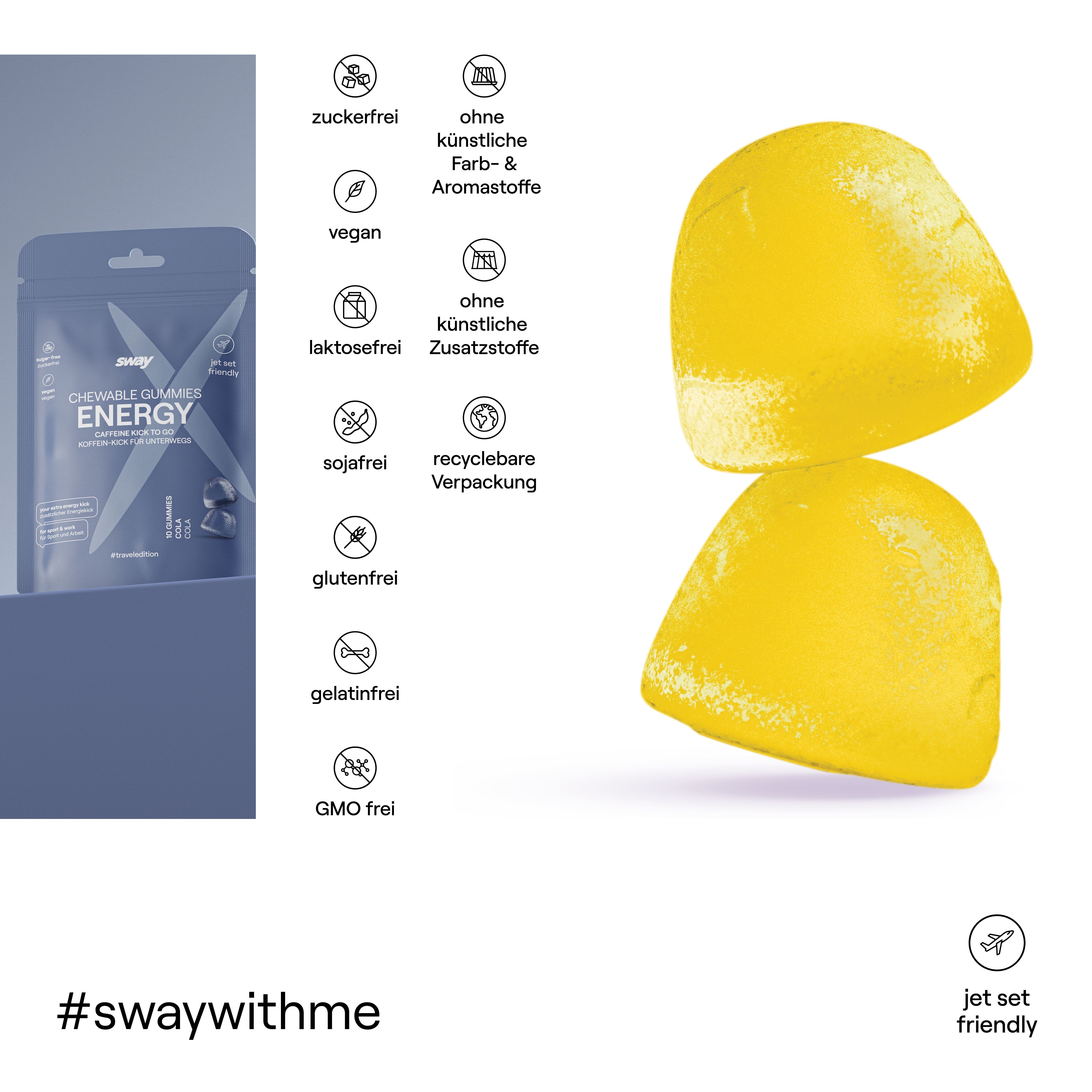 sway CHEWABLE GUMMIES ENERGY