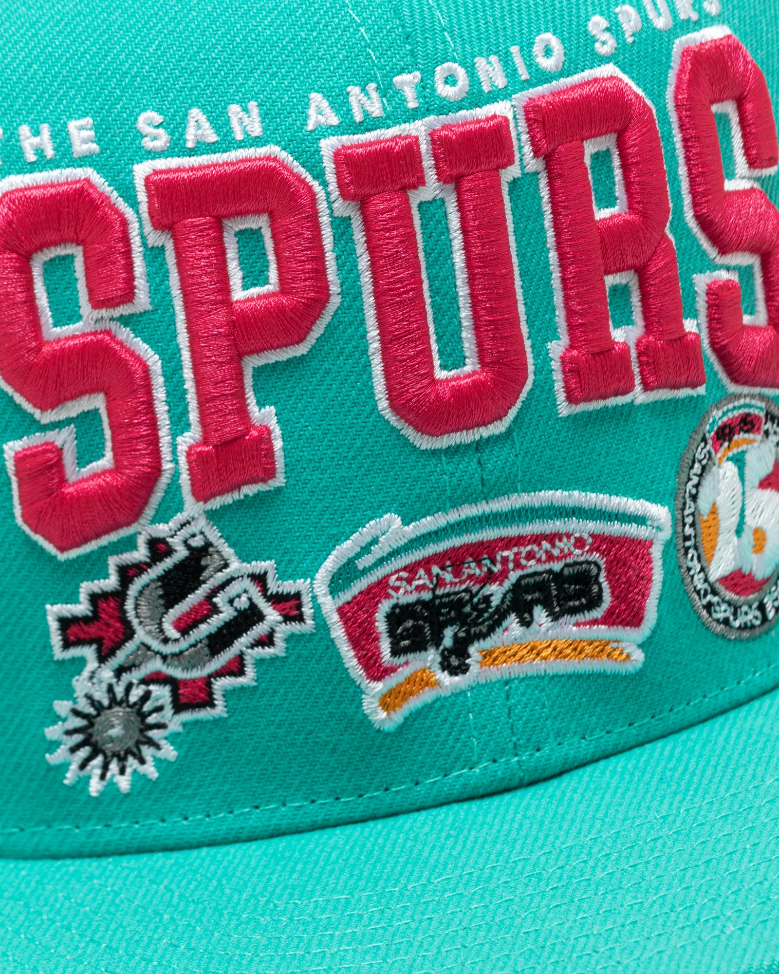 Mitchell & Ness NBA CHAMP STACK SNAPBACK HWC SAN ANTONIO SPURS