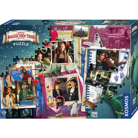 KOSMOS Puzzle - Die Schule der magischen Tiere: Romance, 200 Teile