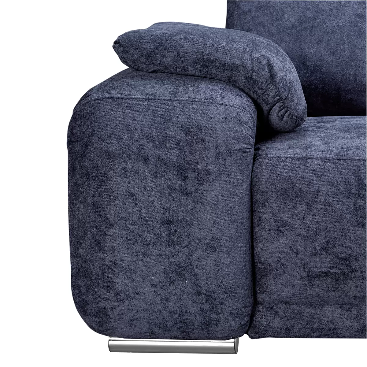 2er Sofa Parma Schwarz