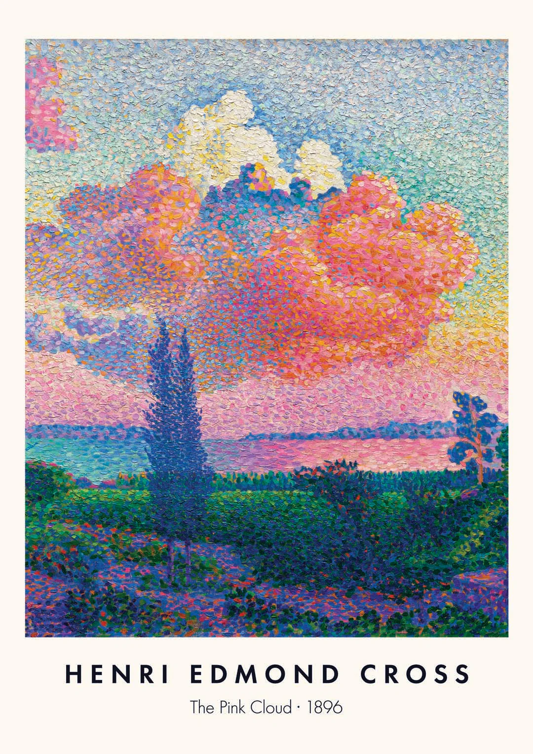Die rosa Wolke von Henri Edmond Cross