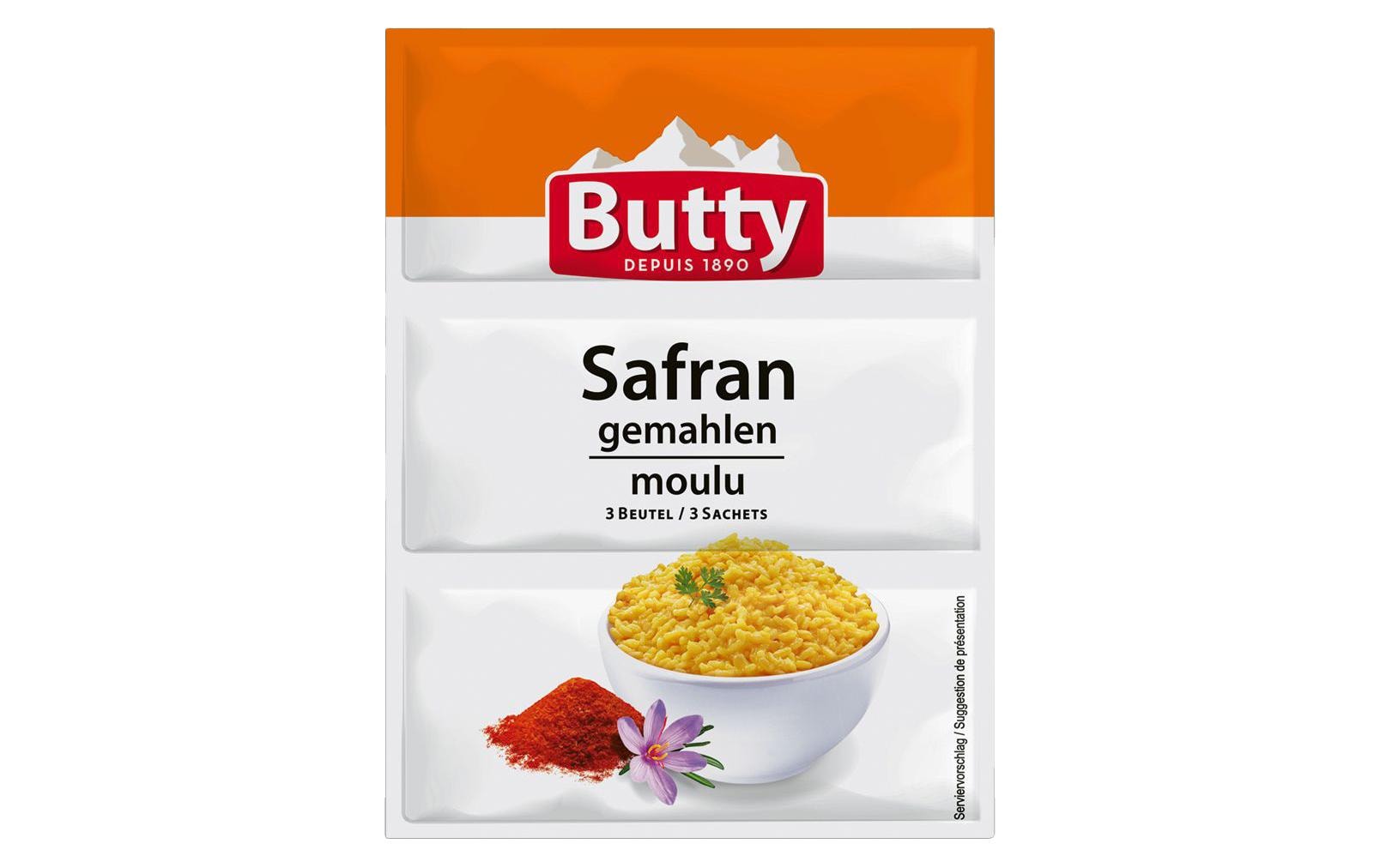 Gewürz Safran gemahlen 0.375 gGemahlener Safran für vielseitige Verwendungsmöglichkeiten