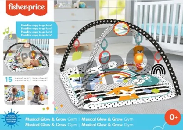 Fisher Price 3-in-1 Music Glow & Grow Gym