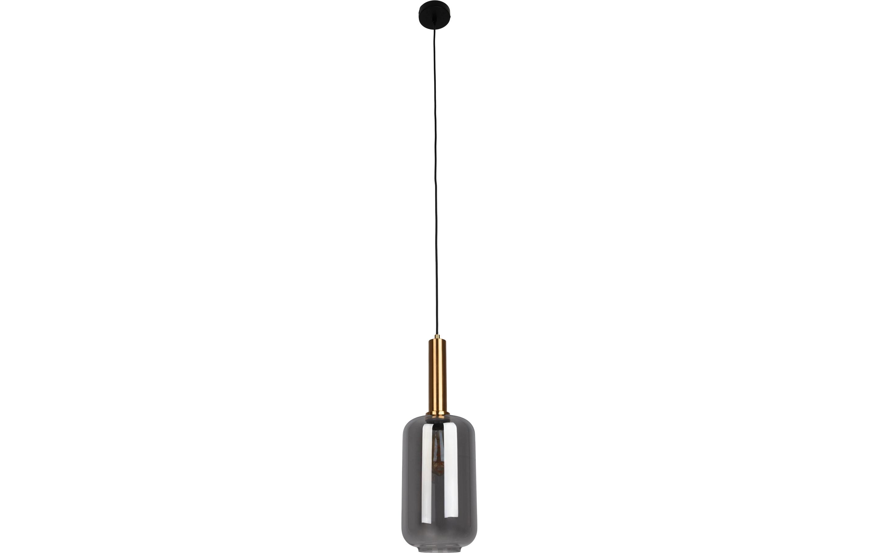 Pendelleuchte «FUMO»Eine Hängeleuchte aus Metall und Glas