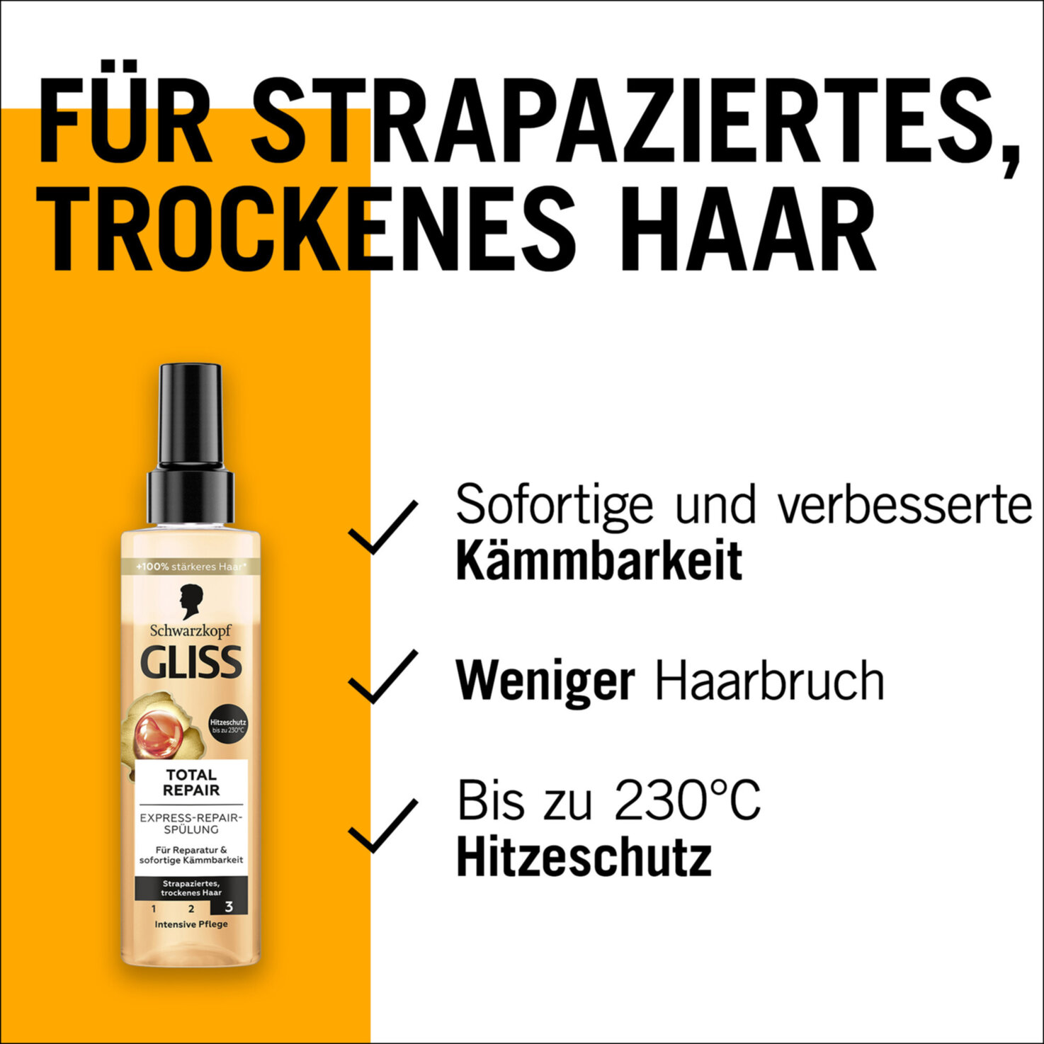 Schwarzkopf Gliss Express-Repair-Spülung Total Repair