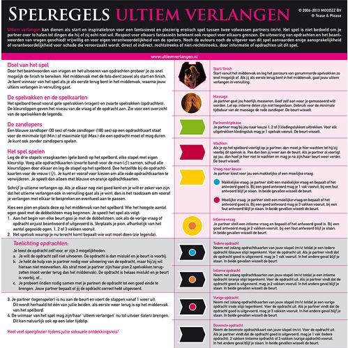 Tease & Please Ultiem verlangen - Roze - Erotisch Bordspel