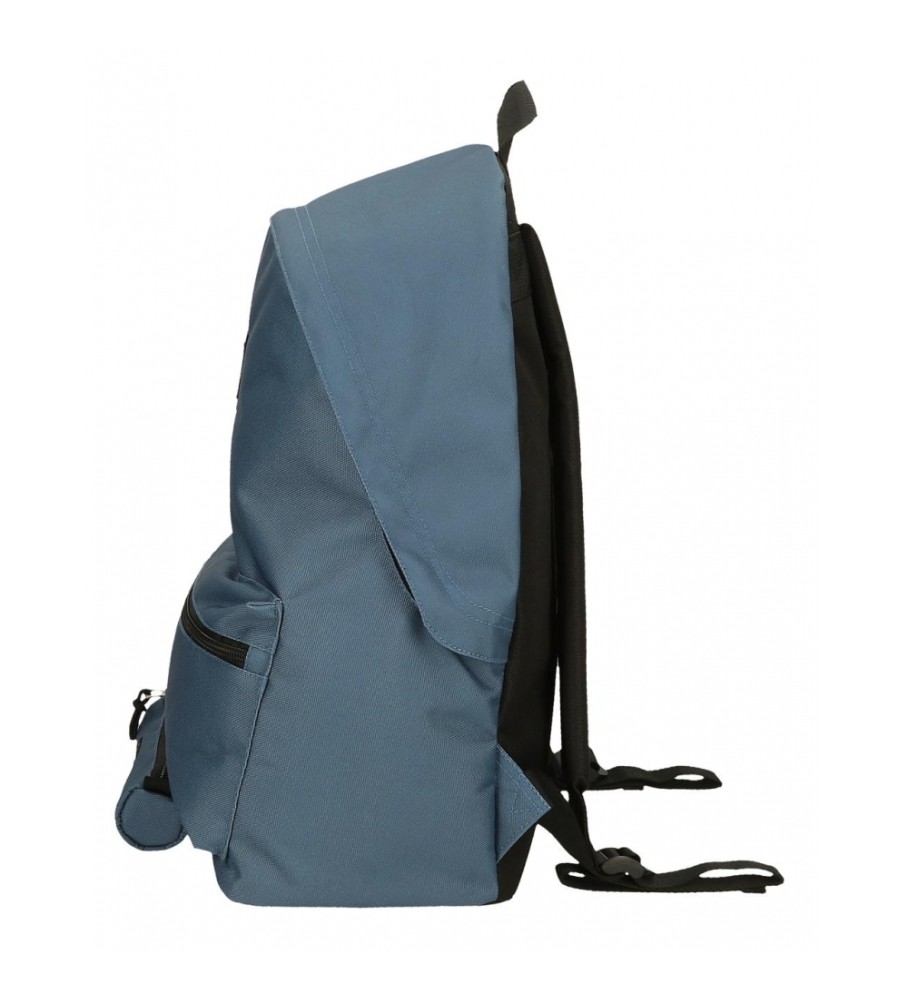 Mochila Pepe Jeans Aris + Estojo Azul