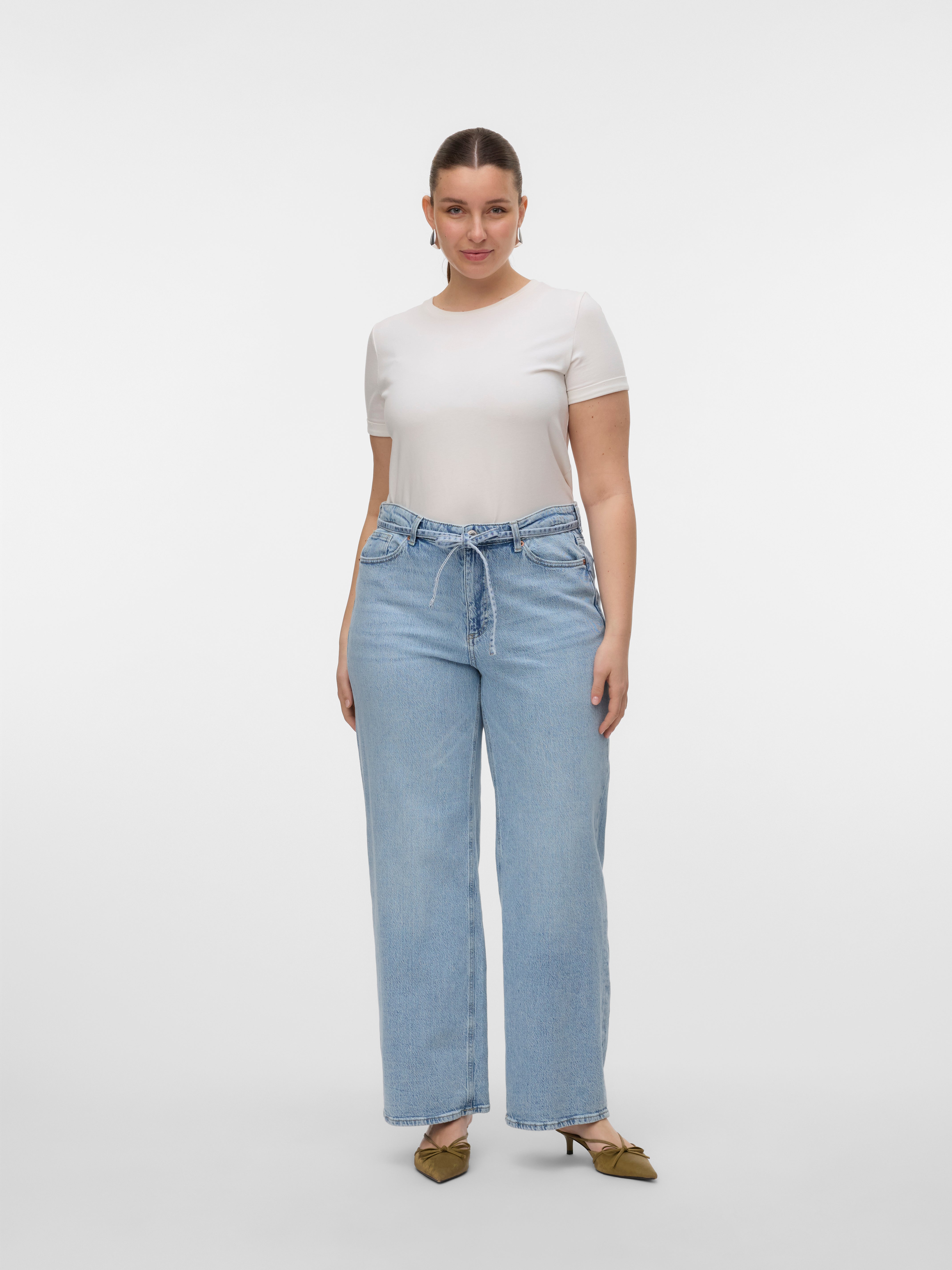 VMCTESSA High rise Wide leg fit Jeans