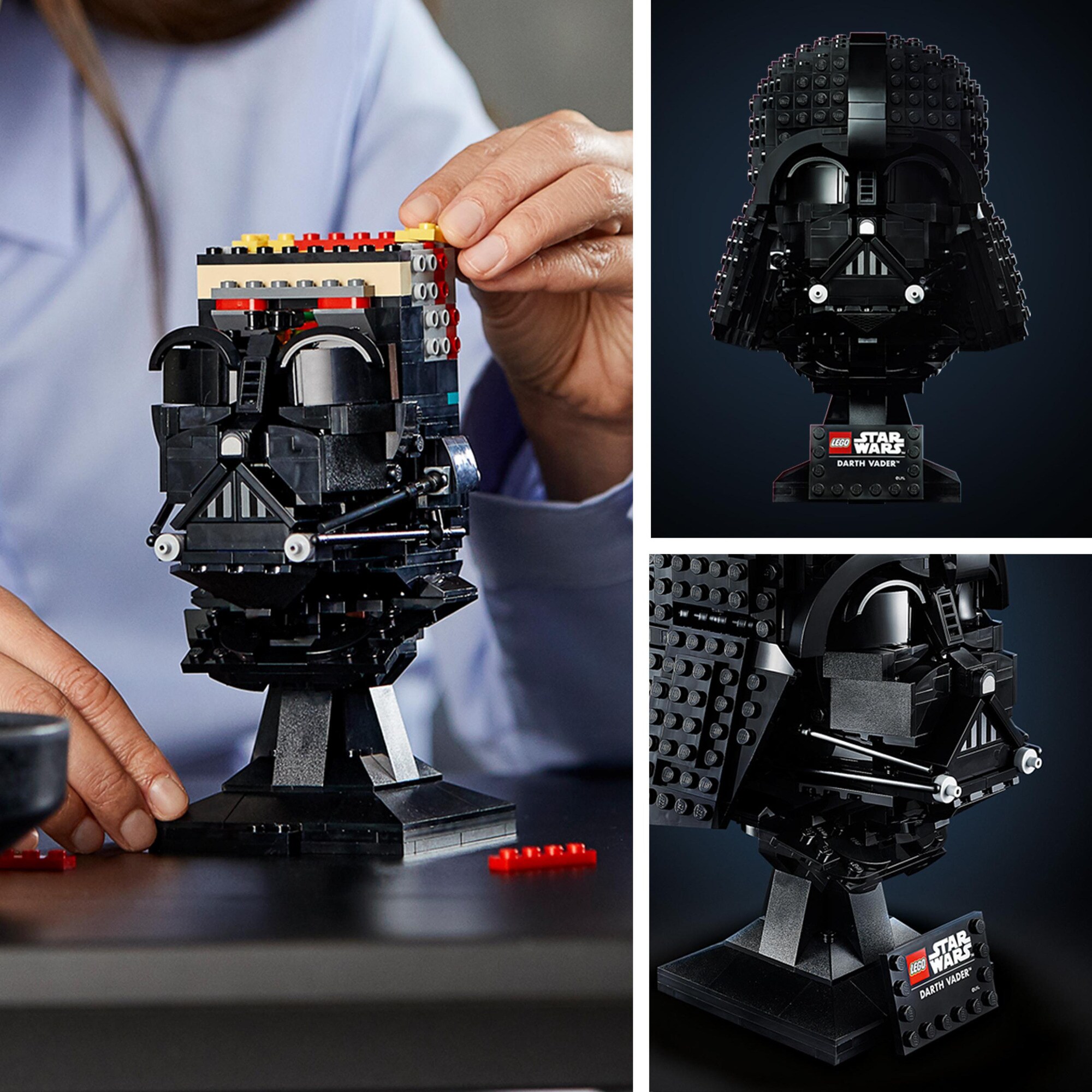 LEGO Konstruktionsspielzeug Star Wars Darth Vader Helm