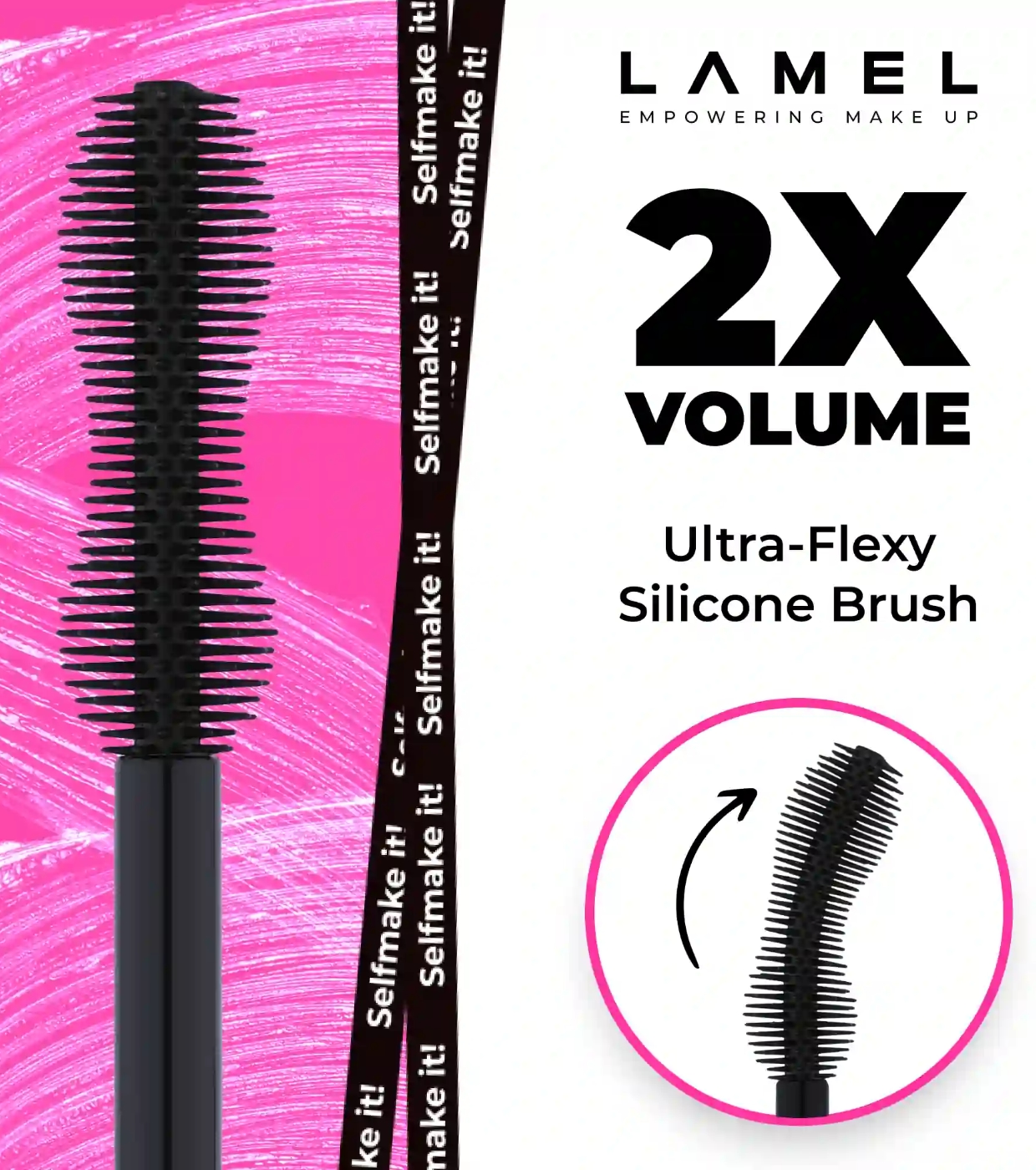 Lamel - Rímel Cult Lift & Volume - 401: Black