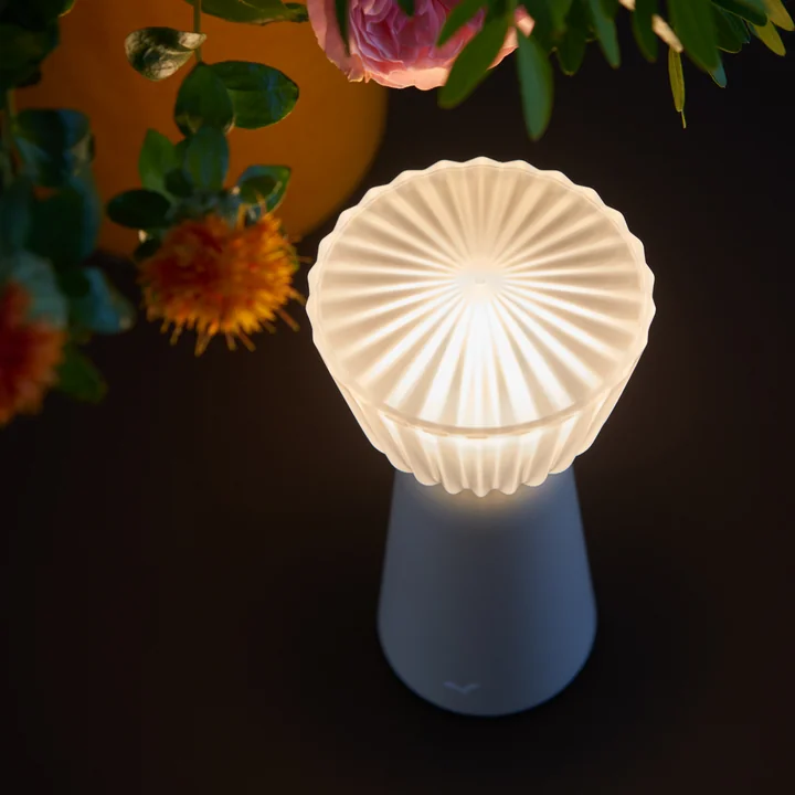 Fermob - Swing LED Akkuleuchte, gletscherminze