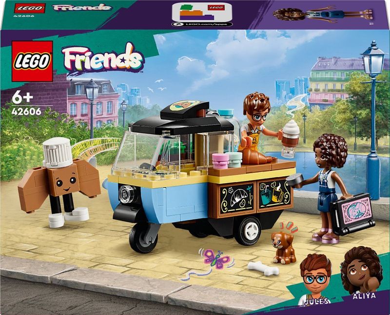 LEGO Friends - Bakkersfoodtruck - Speelset - Inclusief Mini Poppetjes en Hond
