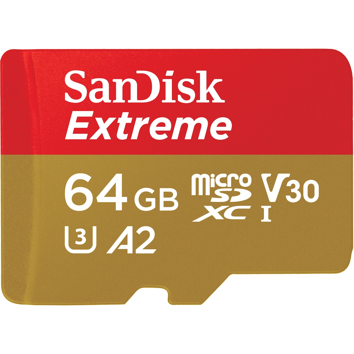SanDisk Extreme® 64GB microSDXC™ UHS-I-kort