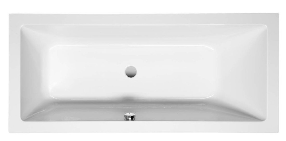 Aqualine Nisa ligbad 170x75x42cm wit