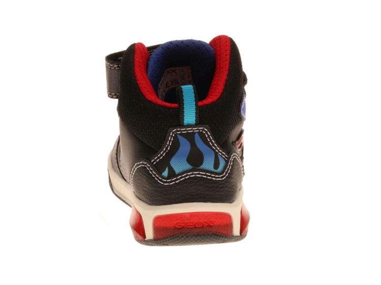 Geox J269CA-0BU11 black/red