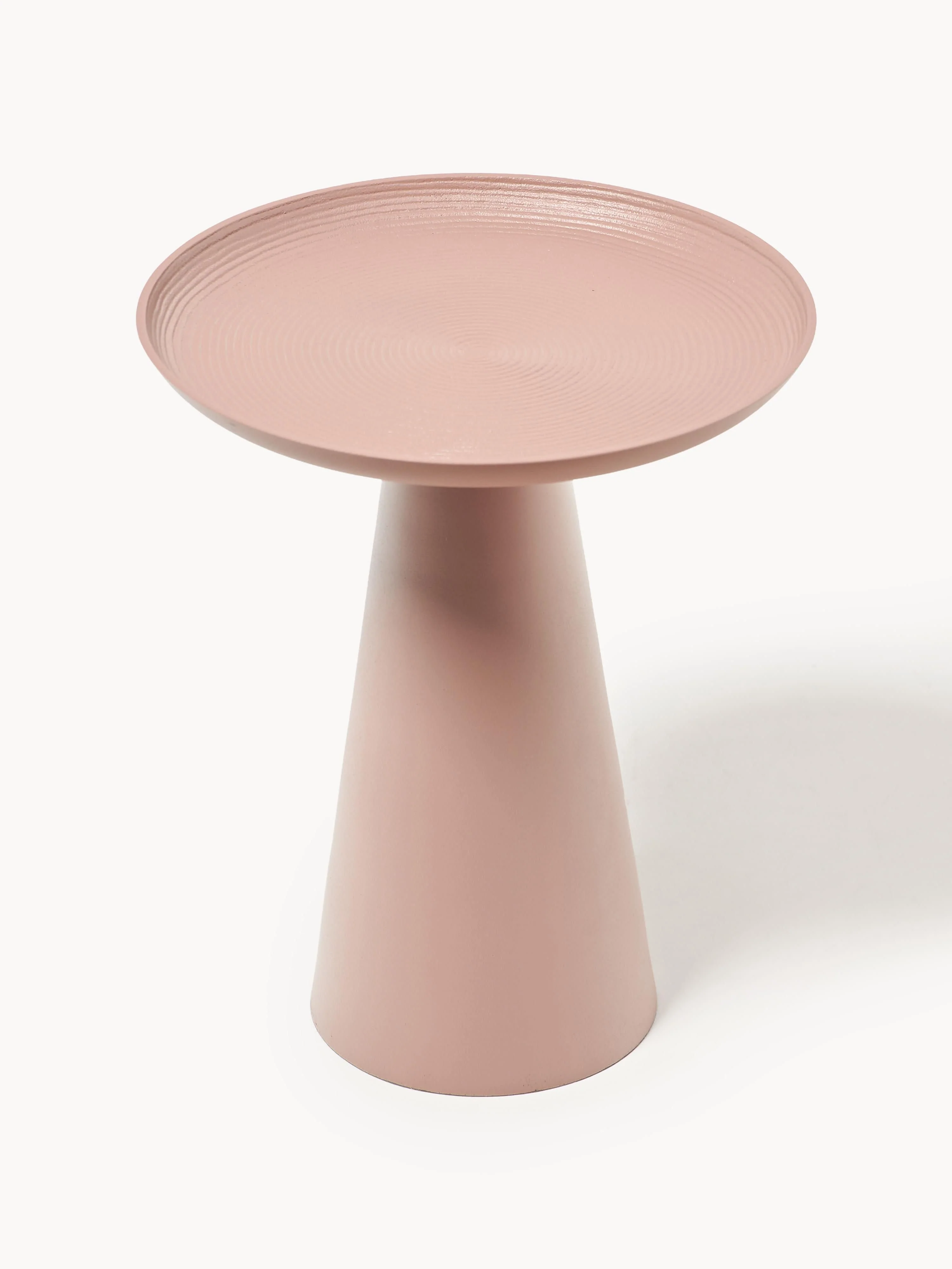 Ronde bijzettafel Ringar van metaal