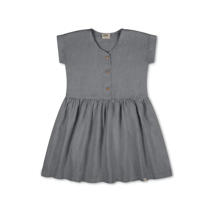 Matona Robe Lin | Bleu gris