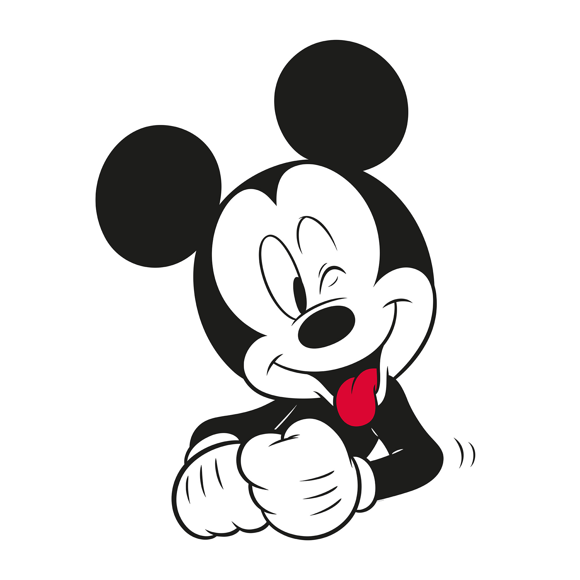 Wandbild MICKEY MOUSE FUNNY - 50x70 cm