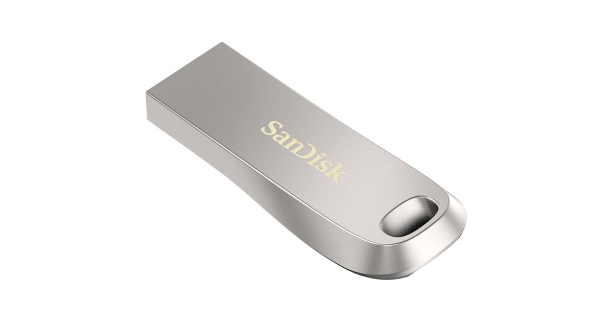 SanDiskUltra Luxe USB 3.1, 128 GB usb-stick  (Zilver)