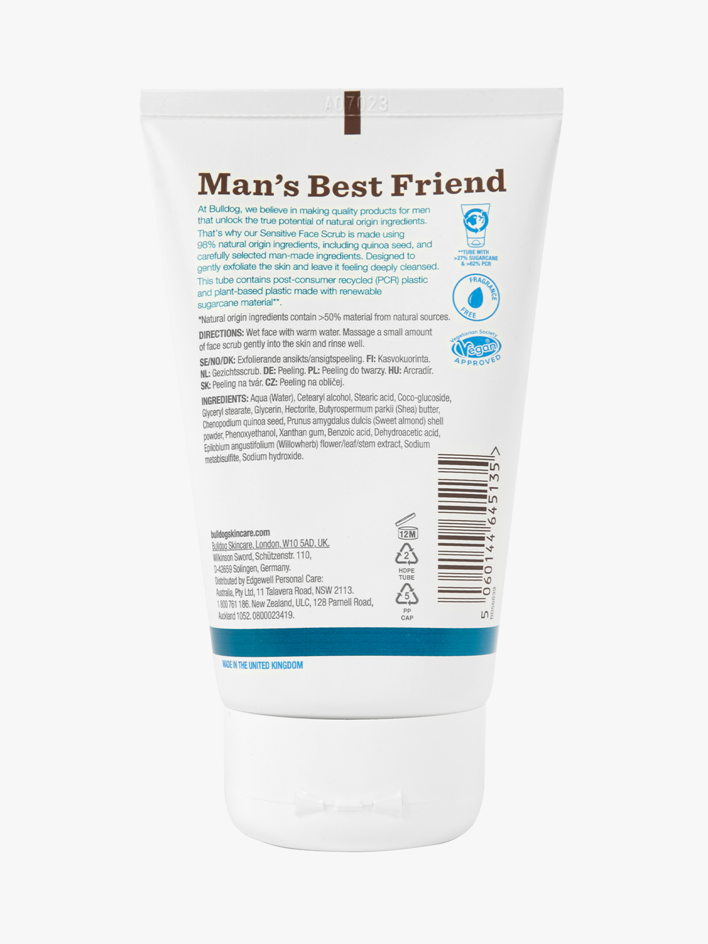 Sensitive Face Scrub 125 ml