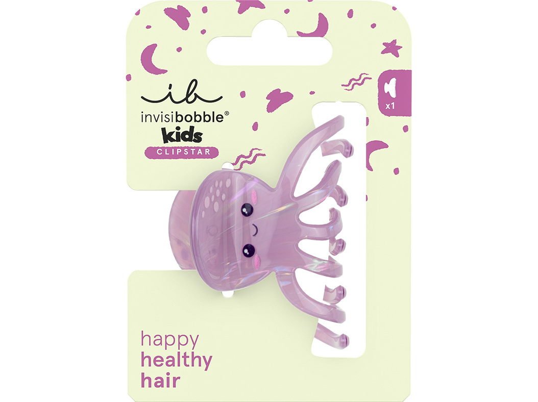 MOLA DE CABELO INVISIBOBBLE KID CLIPSTAR OCTOPUS SPLASH