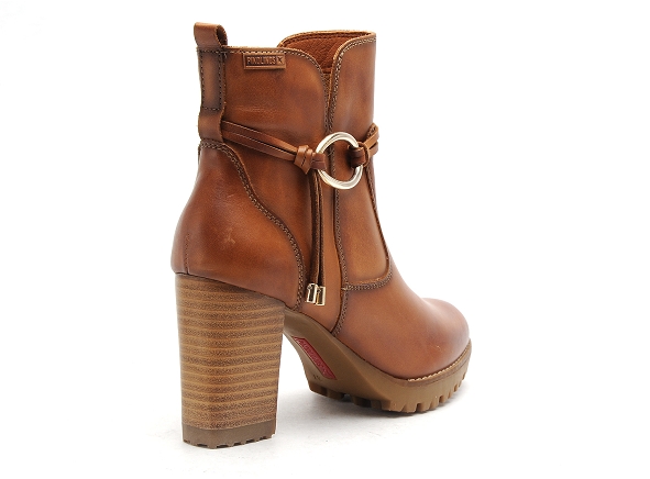 Pikolinos boots bottine talons femme w7m8542 marron