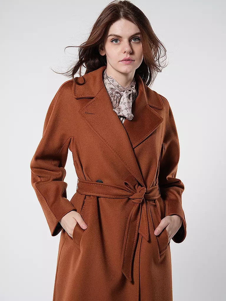 WEEKEND MAX MARA Wollmantel RESINA braun
