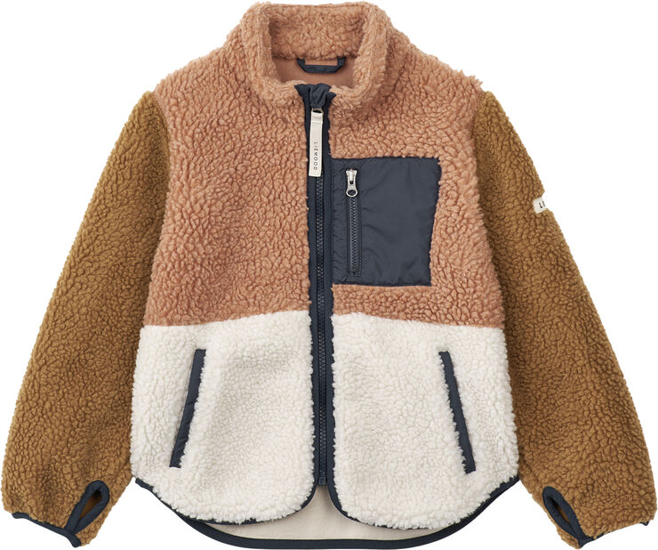 Liewood Nolan Pile Jacket Tuscany rose multi mix
