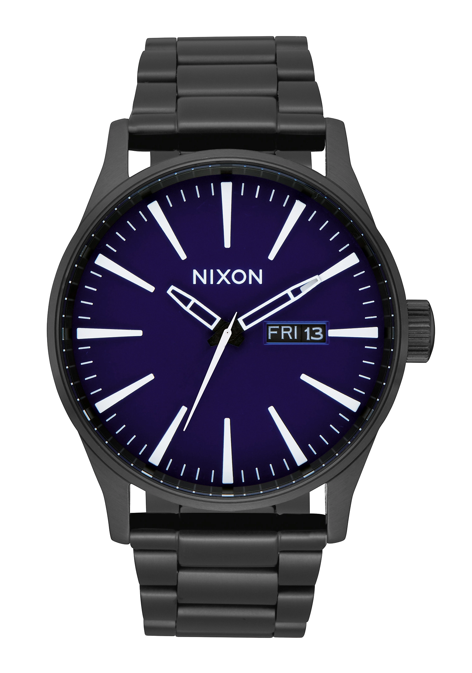 Nixon The Sentry SS All Black / Dark Blue A3562668