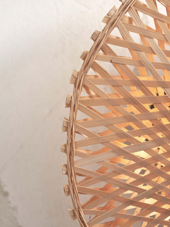 Good&Mojo Kalimantan wandlamp extra small Ø30 zwart