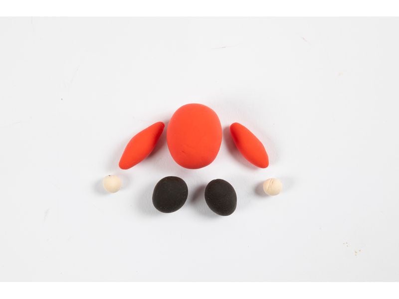 Creativ Company Bastelset Weihnachtskugeln Modellieren Individuell gestaltete Kugeln für den Weihnachtsbaum