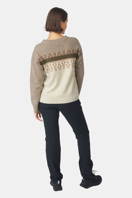 Ayacucho Ayacucho Lugano Jaquard Wool Trui Dames