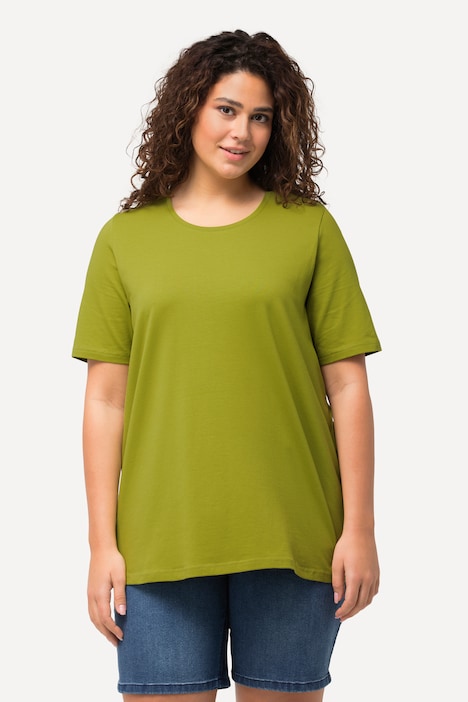 T-Shirt, A-Linie, Rundhalsausschnitt, Halbarm