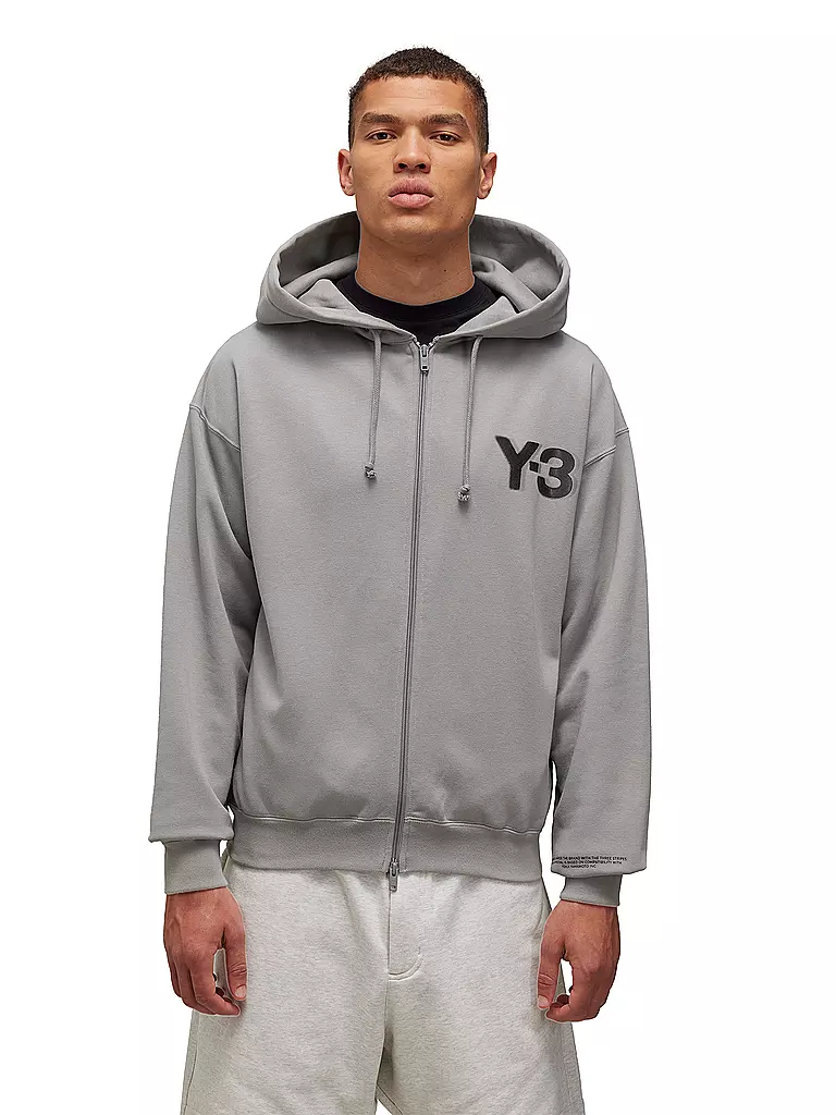 Y-3 Sweatjacke grau
