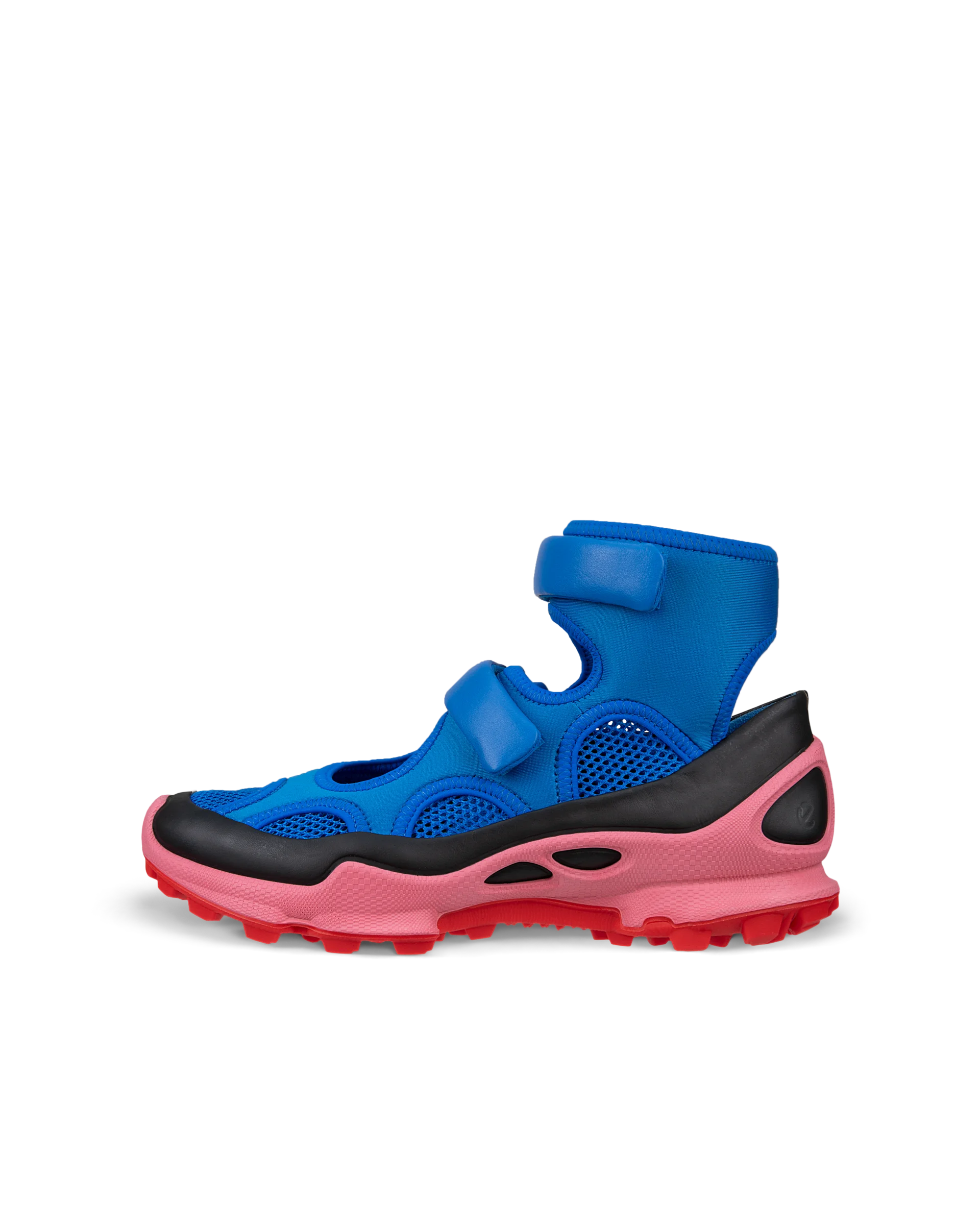 ECCO BIOM C-TRAIL W Damen High Top-Ledersneaker Blau
