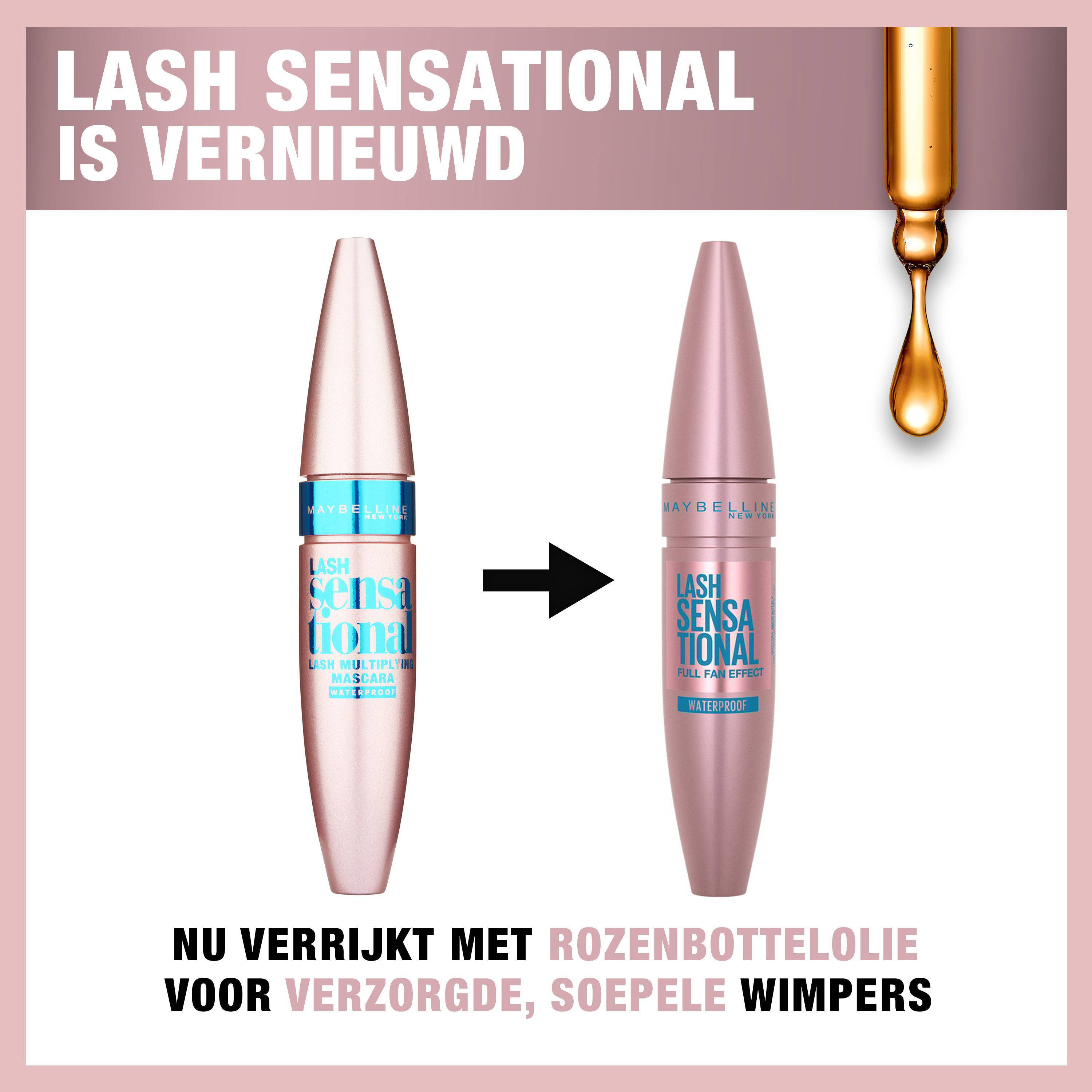 Maybelline New York mascara - Black (waterproof)