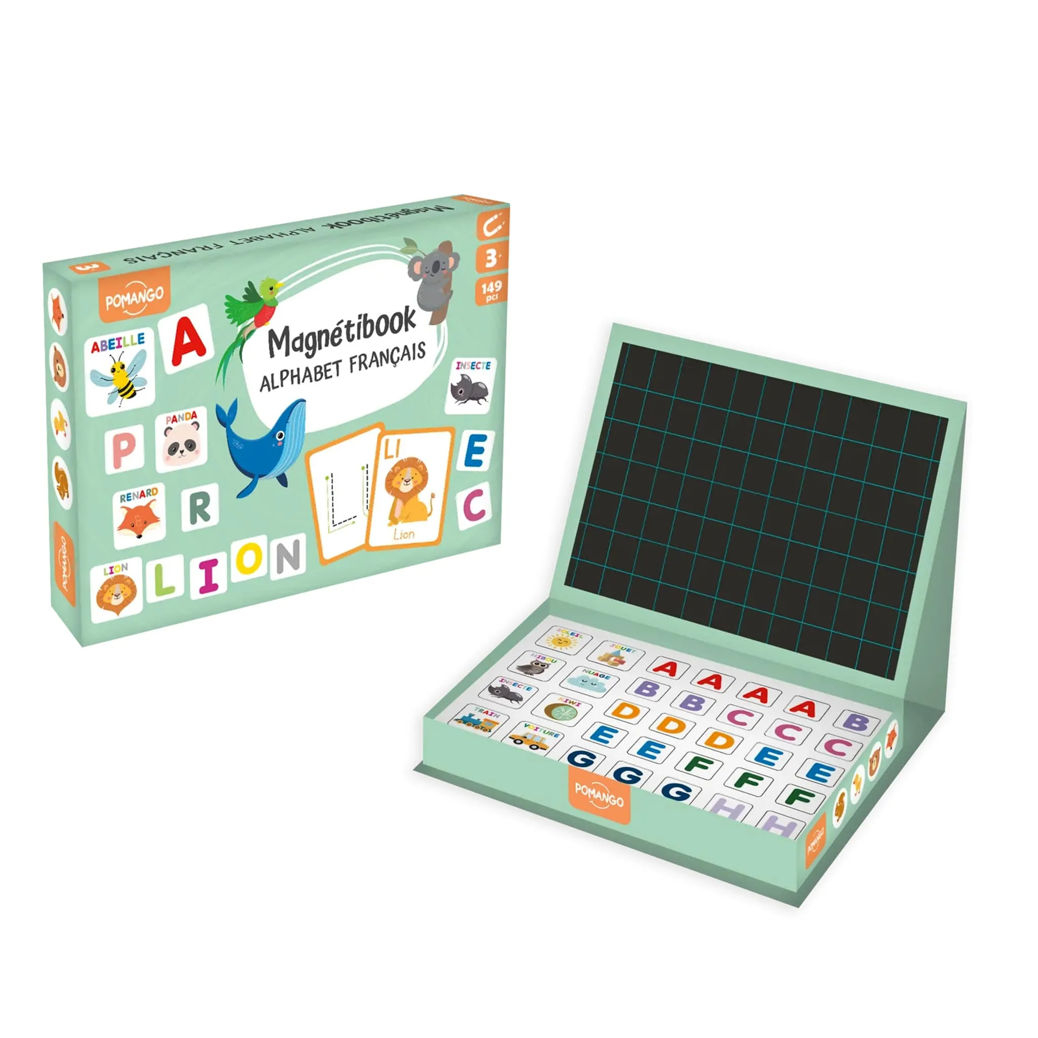 Pomango Magnétibook Alphabet Français