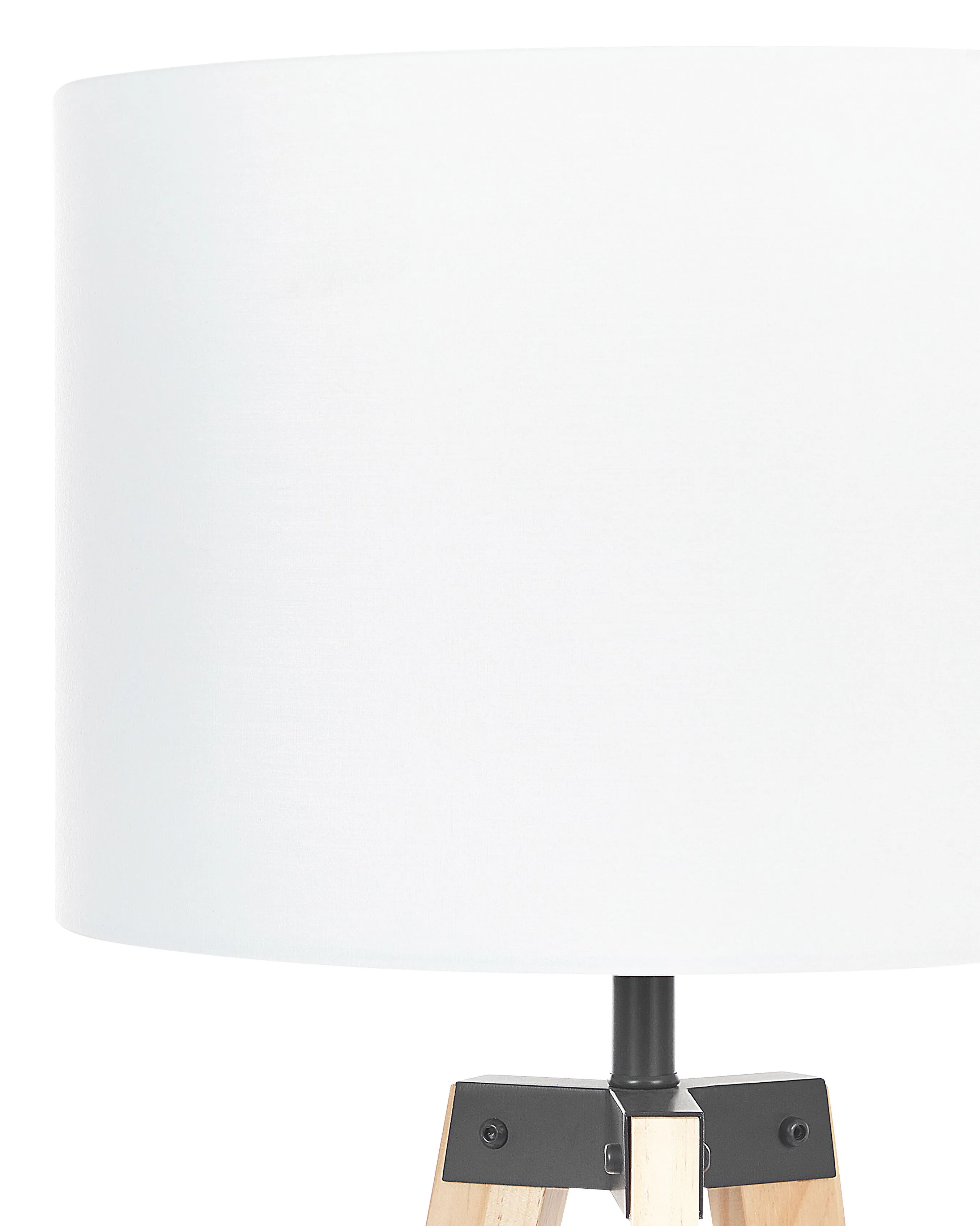 Staande lamp BLUFF Dennenhout Wit