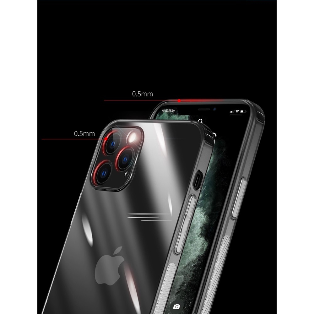 iPhone 12 Pro Gummi Case Hülle Ultra Thin 0.8 mm - Transparent