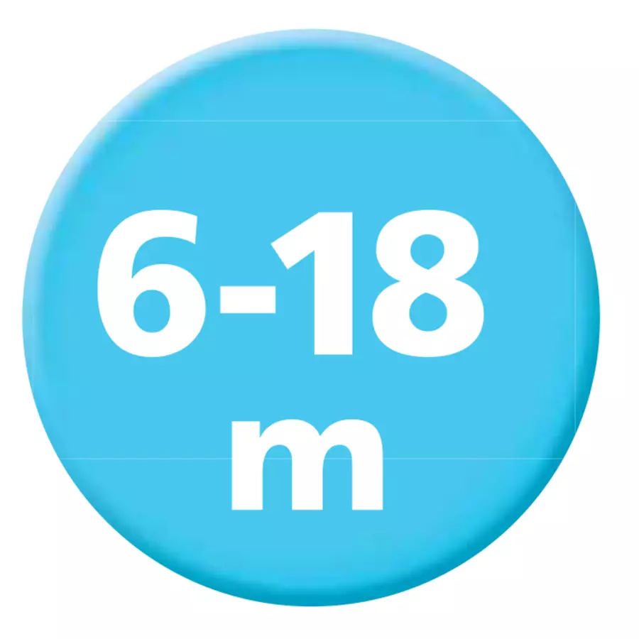 NUK Schnuller Star, Gr. 2 in türkisblau