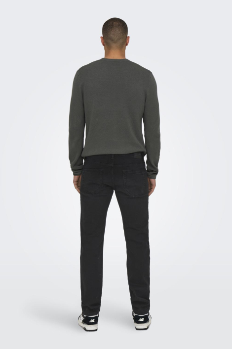 Only & Sons zwarte heren jeans