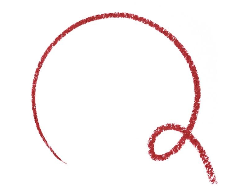 essence Lip Liner 8h Matte Comfort 18 Cherry On Top Langanhaltender Lipliner in einem dunklen, kirschroten Farbton für perfekte Lippenkonturen