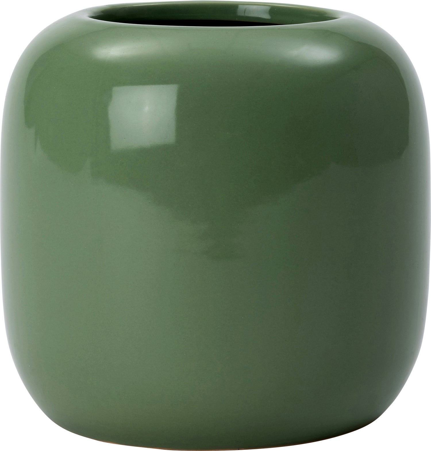 Intratuin bloempot Noelle groen D 25 H 25 cm