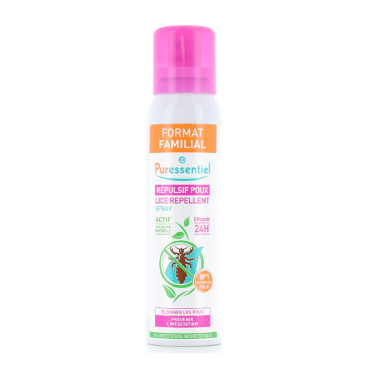 Spray répulsif poux Puressentiel