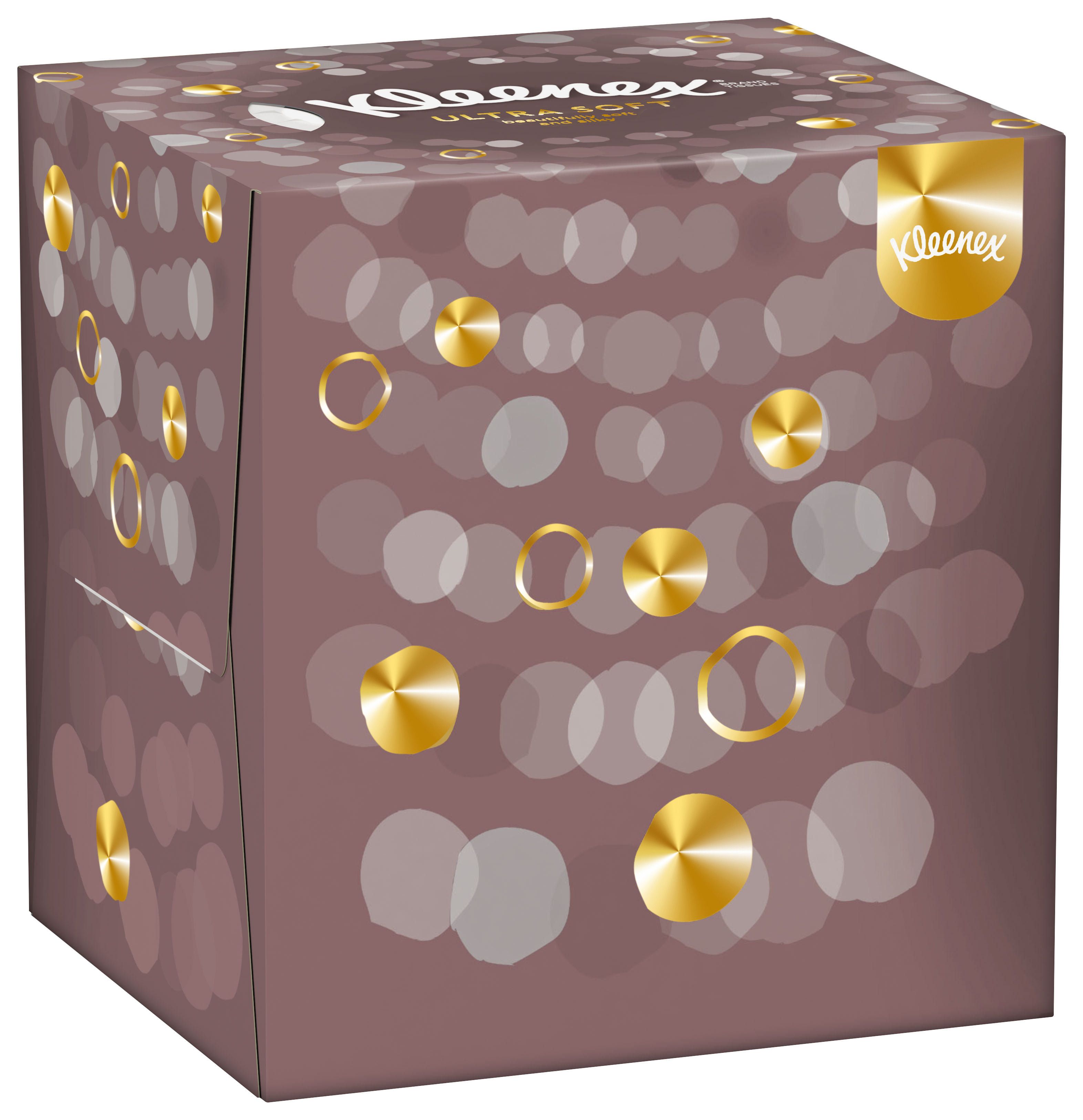 Kleenex Ultra Soft Kosmetiktücher-Box Taschentücher extra weich