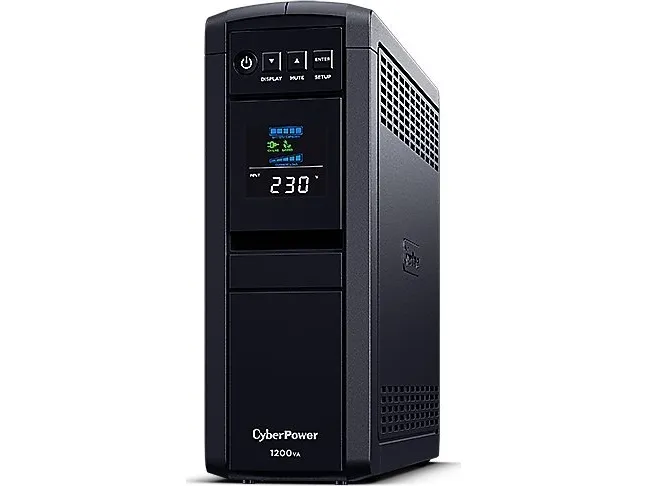 CyberPower - UPS - AC 220/230/240 V - 720 Watt - 1200 VA - 1 x batteri - Blysyre - RS-232, USB - output-stikforbindelser: 6
