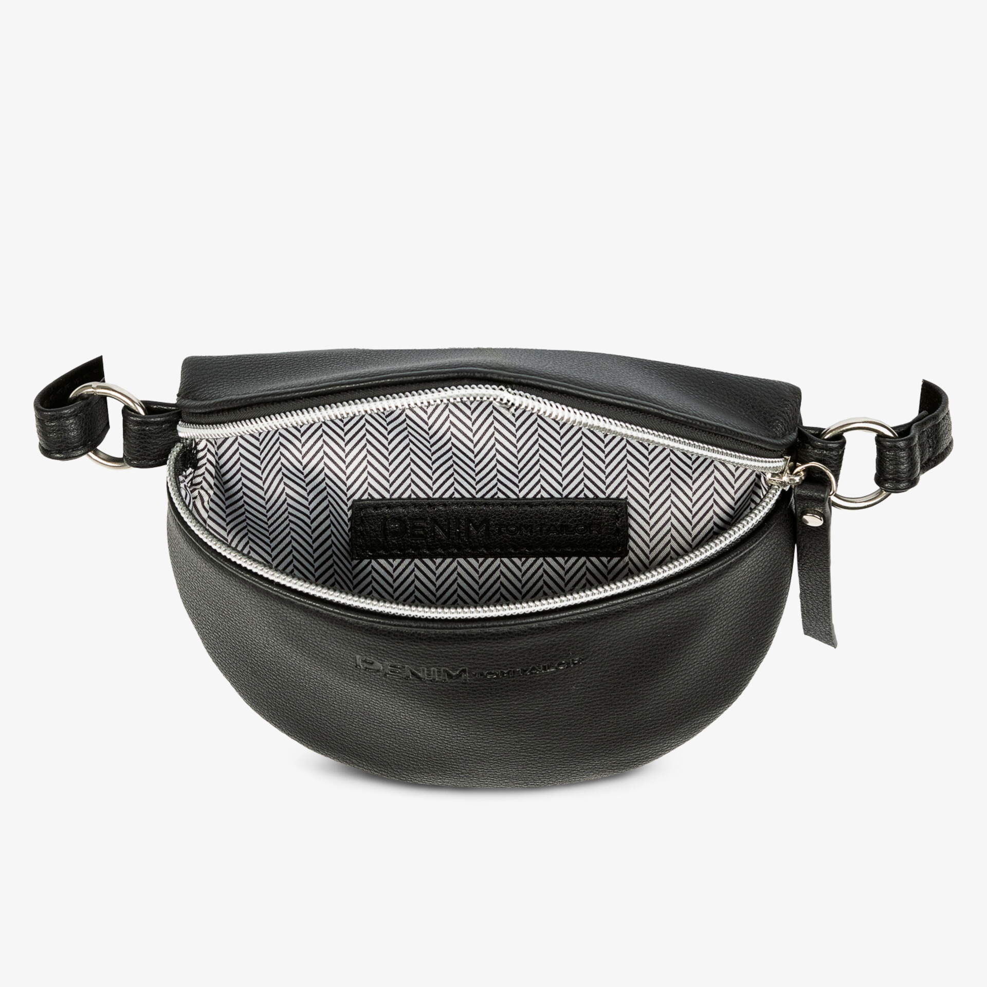 TOM TAILOR DENIM Damen Gürteltasche schwarz