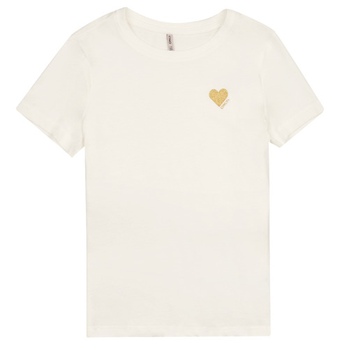 Only - KOGKITA S/S LOGO TOP JRS NOOS - Blanc