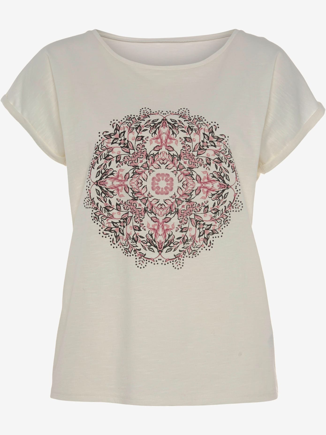 T-shirt vivance avec ourlet à revers aux manches