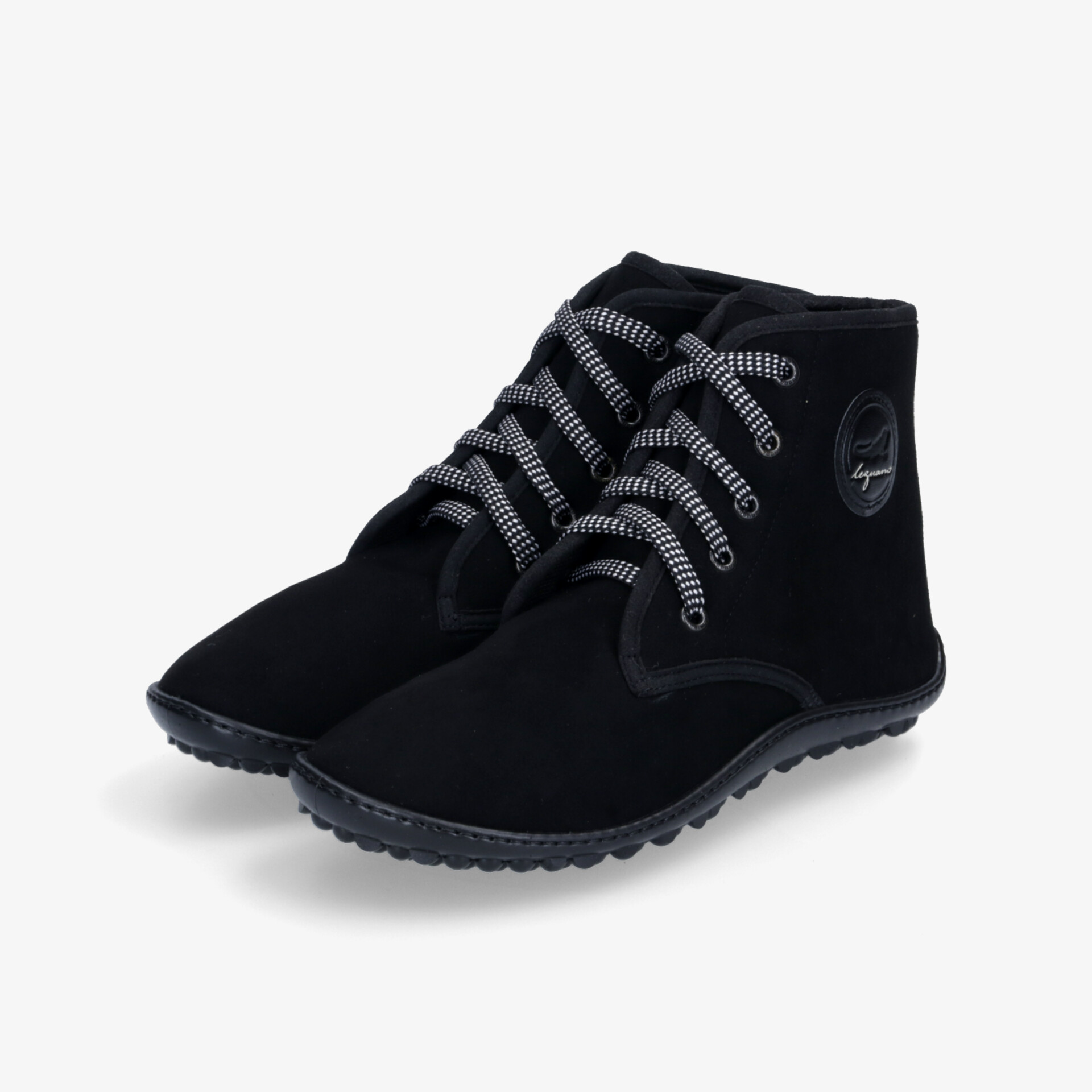 leguano Chester Damen Sneaker High schwarz